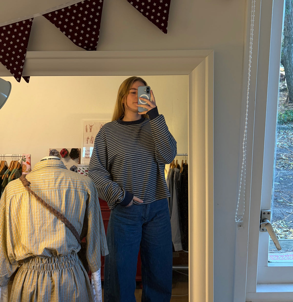 Sweater - blue stripes 2