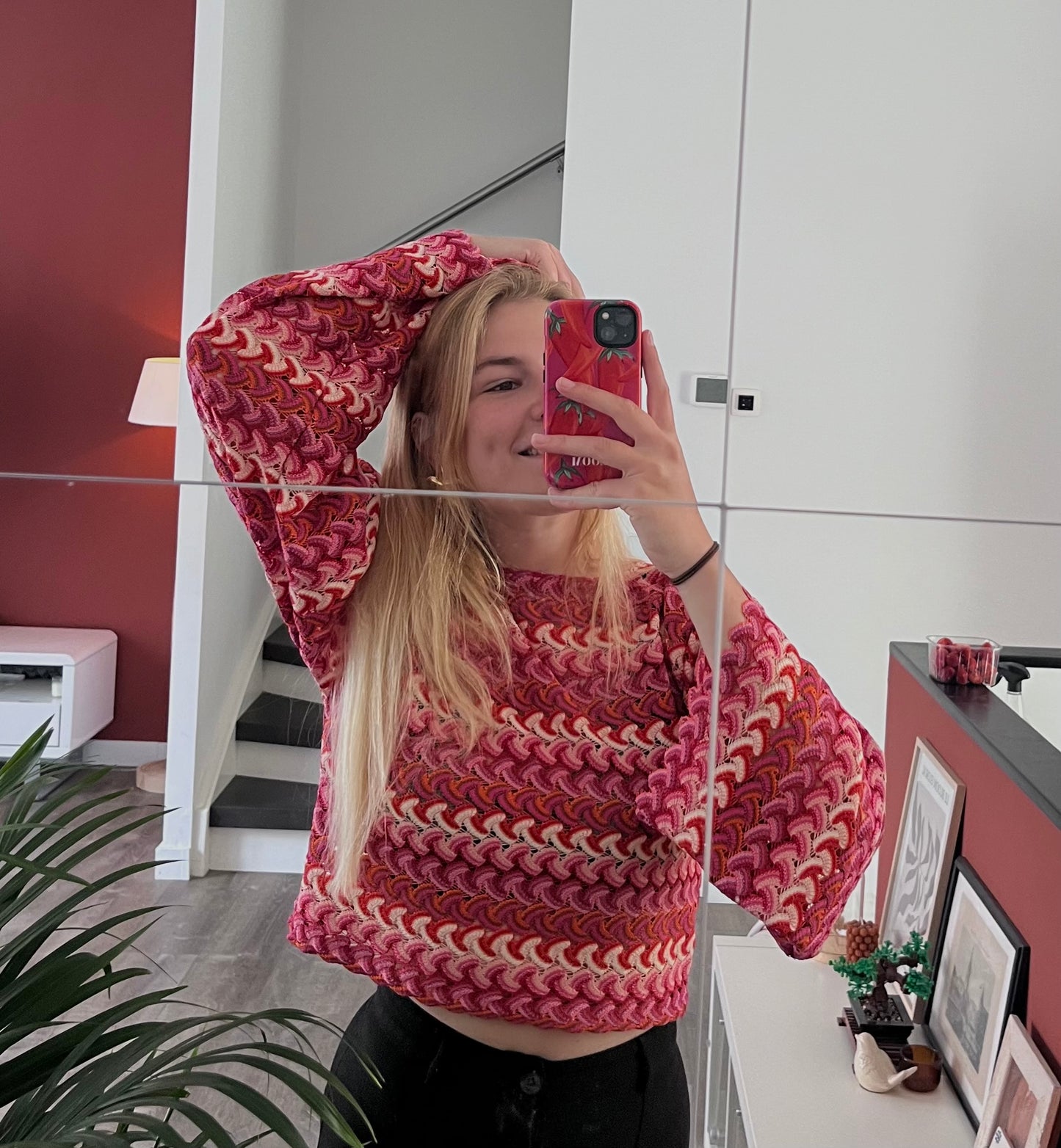 Luna - Longsleeve top SpringPink
