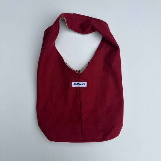 Red stripes bag