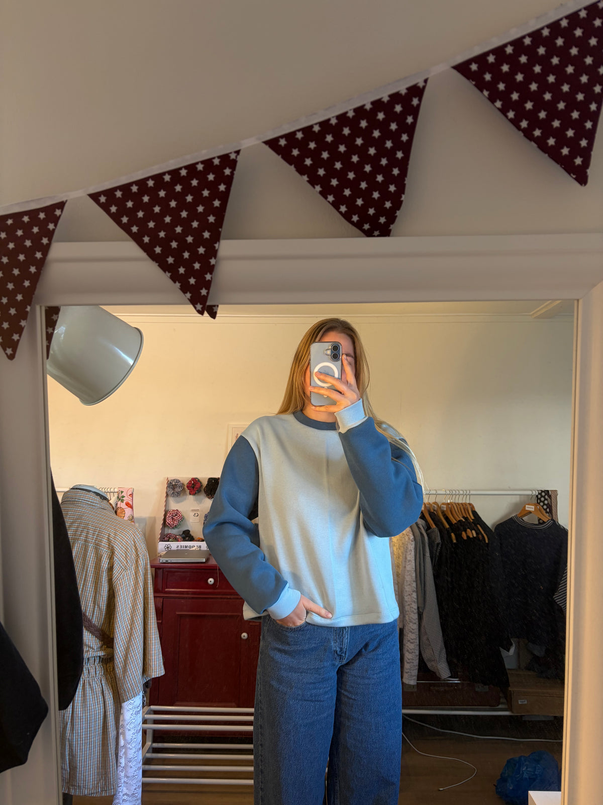 Sweater - blue blue 2