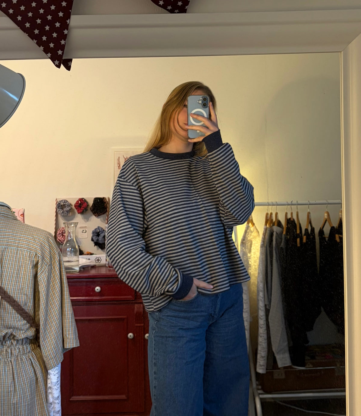 Sweater - blue stripes 2
