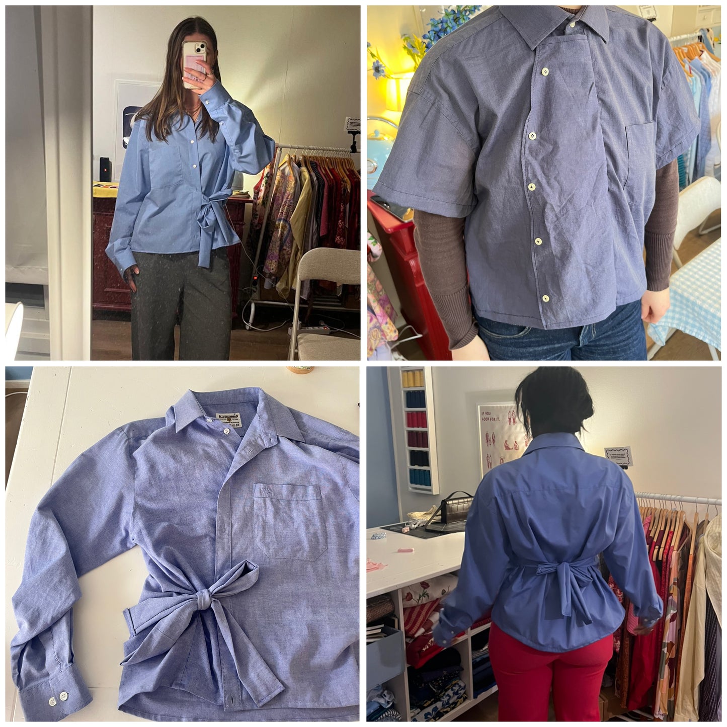 Workshop Blouse Upcycle