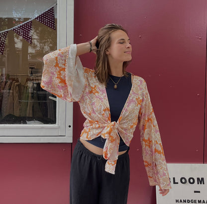 Naïka Top - Orange Pink